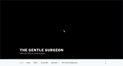 Desktop Screenshot of childsurgeon.com
