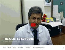 Tablet Screenshot of childsurgeon.com